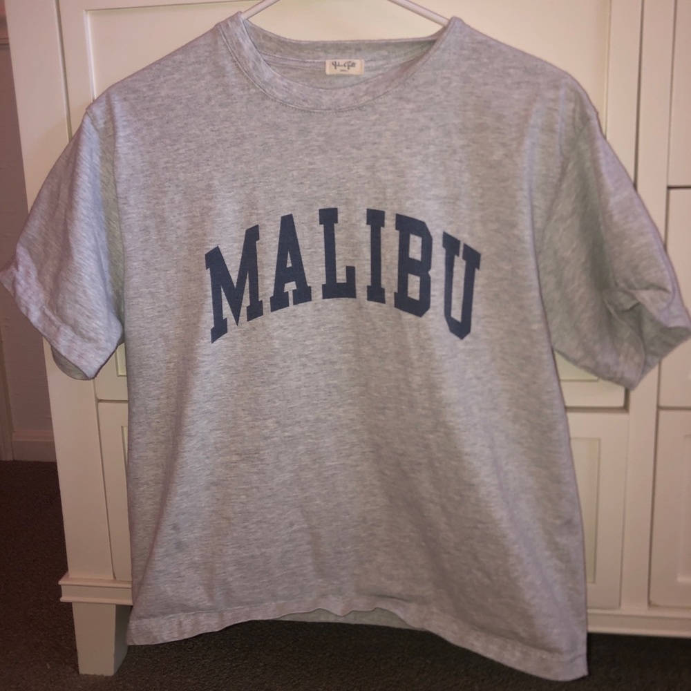 - malibu brandy melville crop top